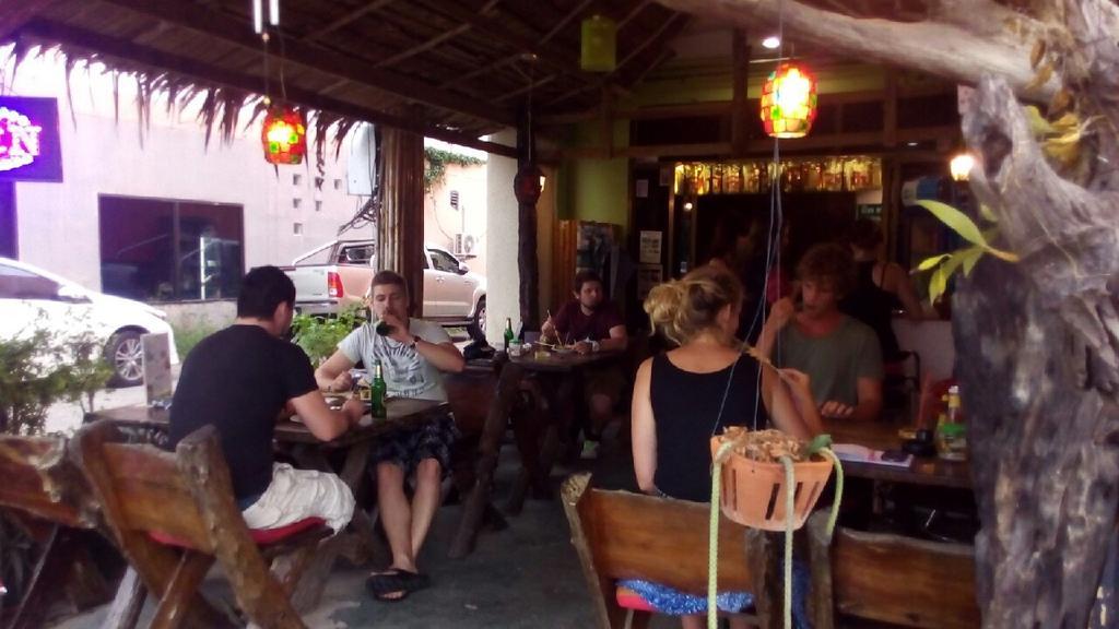 Green Leaf Guesthouse Krabi town Exterior foto