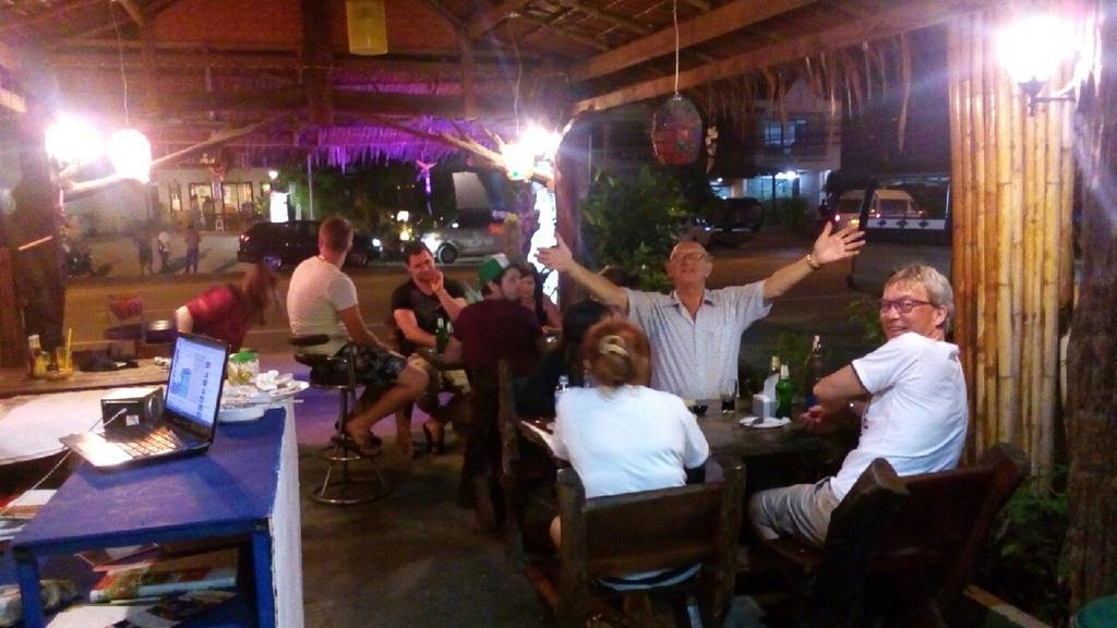 Green Leaf Guesthouse Krabi town Exterior foto