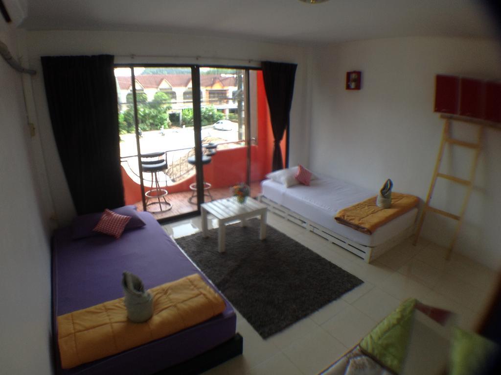 Green Leaf Guesthouse Krabi town Exterior foto