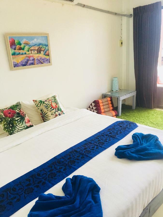 Green Leaf Guesthouse Krabi town Exterior foto
